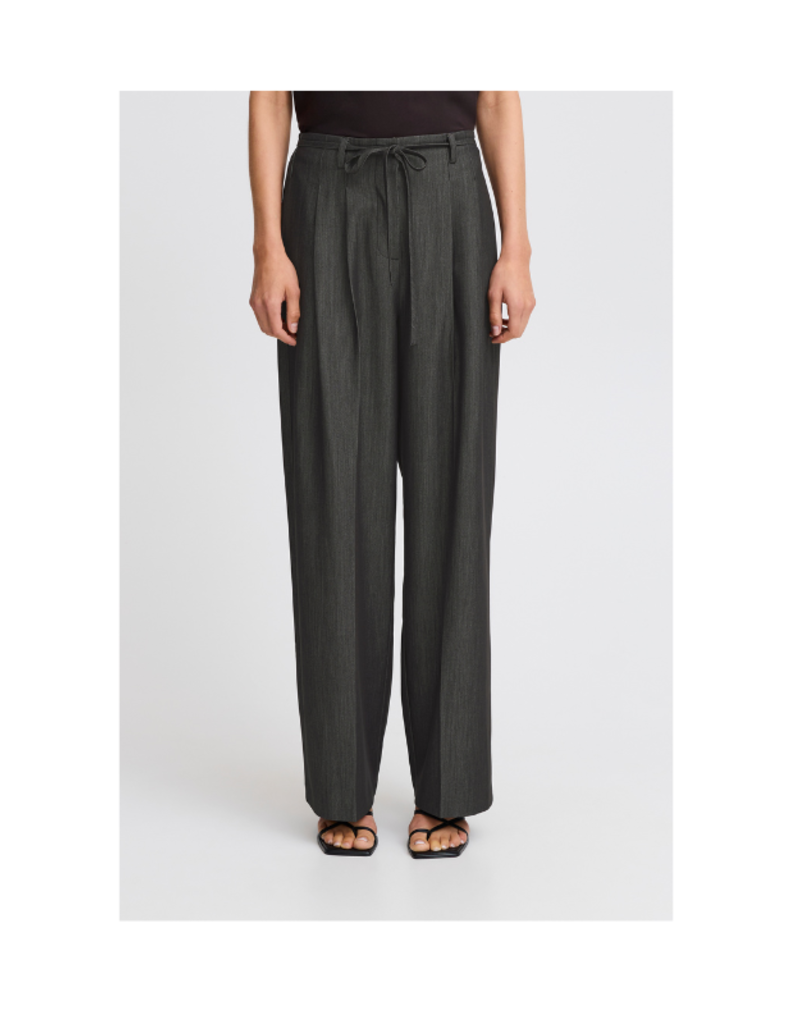 ICHI Otara Pant in Black by ICHI