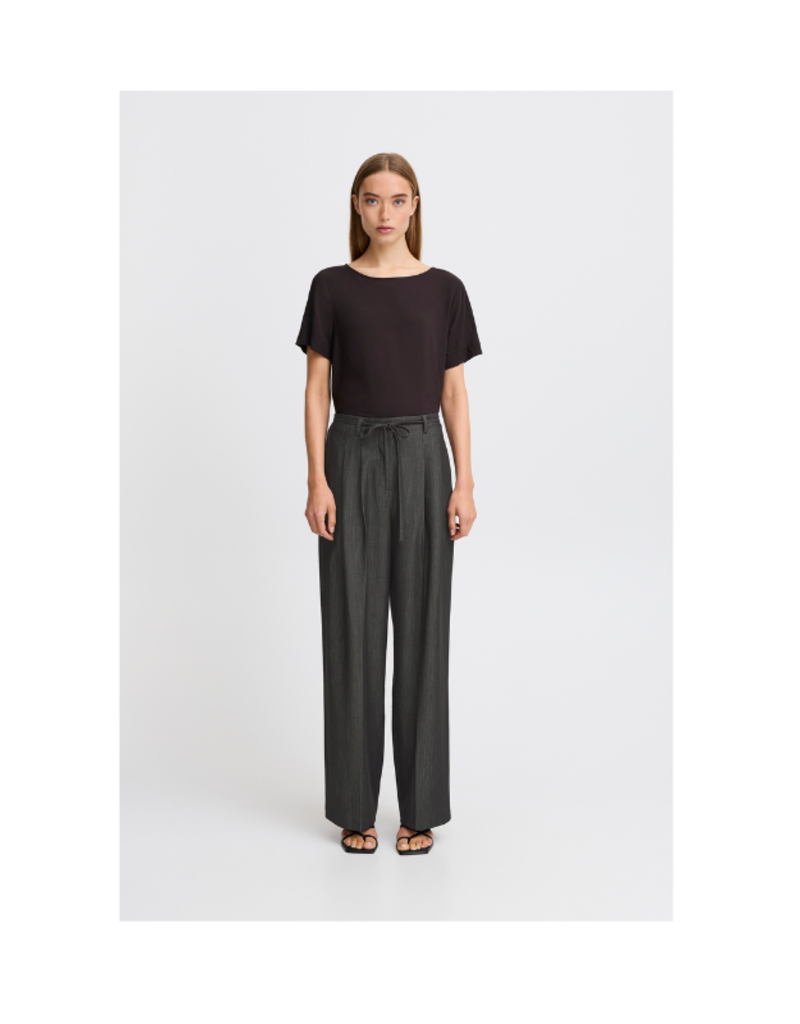ICHI Otara Pant in Black by ICHI