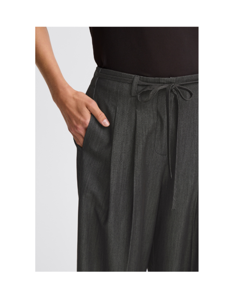 ICHI Otara Pant in Black by ICHI