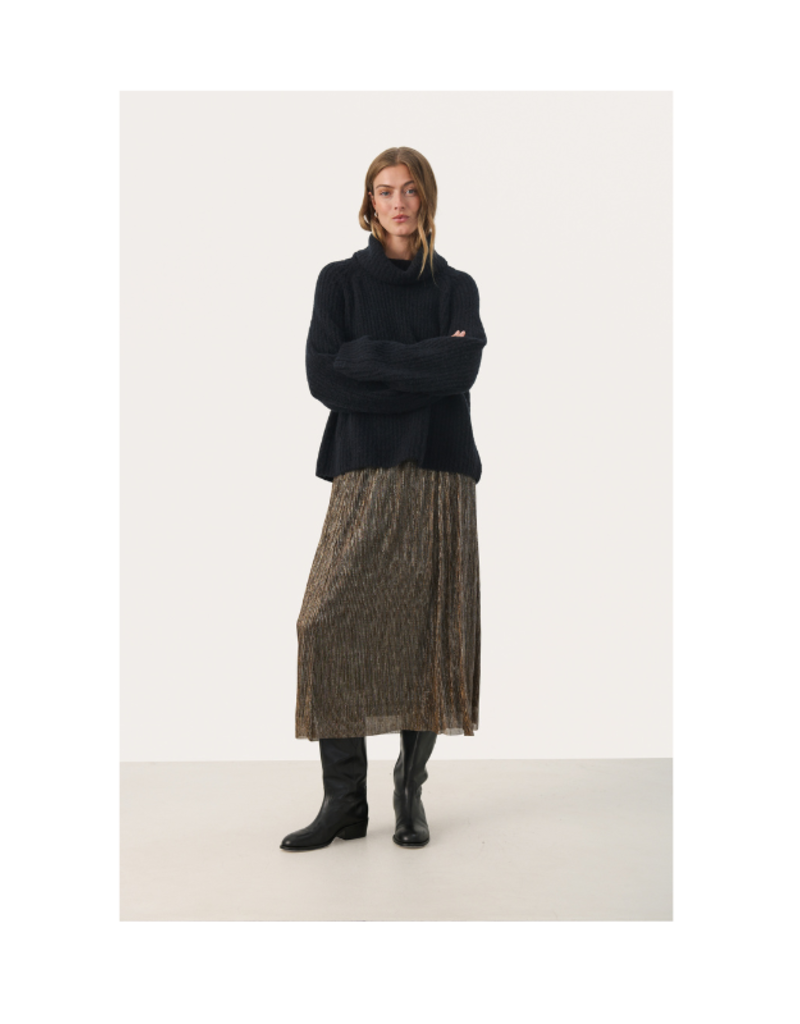Part Two Camryn Turtleneck Dark Navy by Part Two