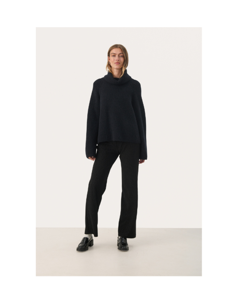 Part Two Camryn Turtleneck Dark Navy by Part Two