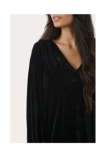 Part Two LAST ONE - SIZE XS - Madi Dress in Black Velvet by Part Two