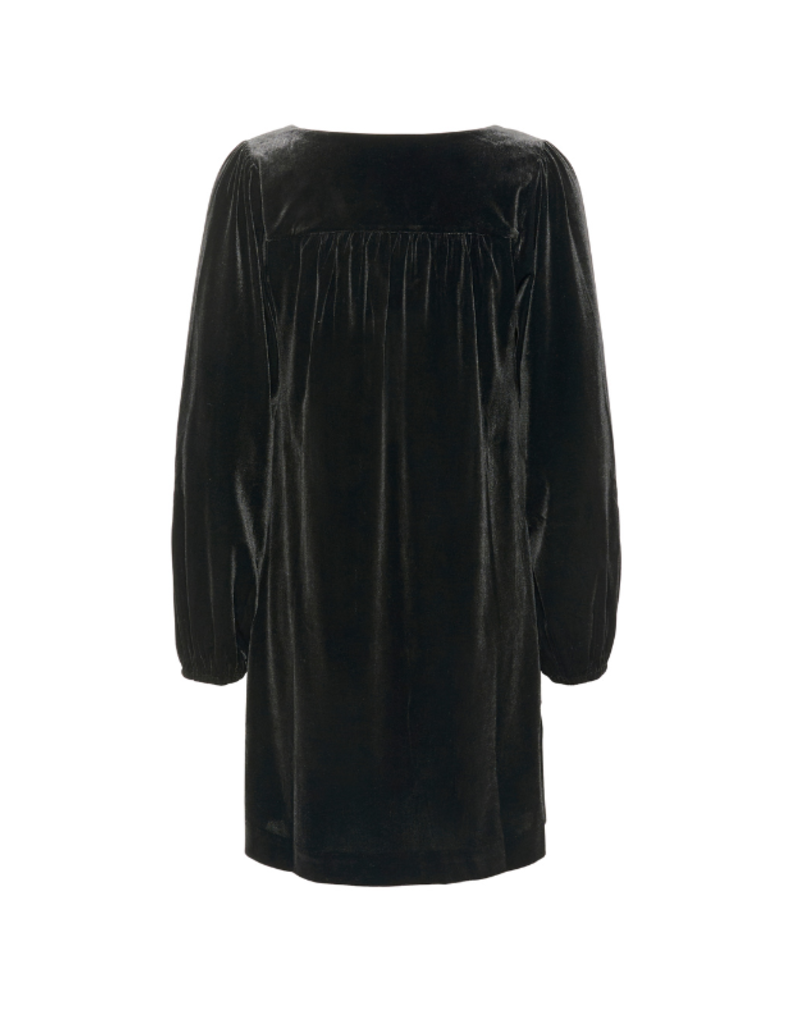 Part Two LAST ONE - SIZE XS - Madi Dress in Black Velvet by Part Two