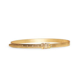 Part Two Finna Belt in Gold Leather by Part Two