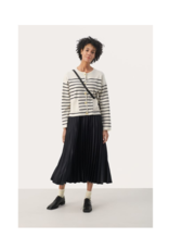 Part Two Veneda Skirt in Dark Navy by Part Two