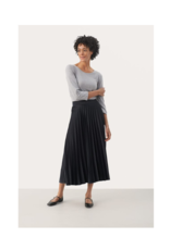 Part Two Veneda Skirt in Dark Navy by Part Two