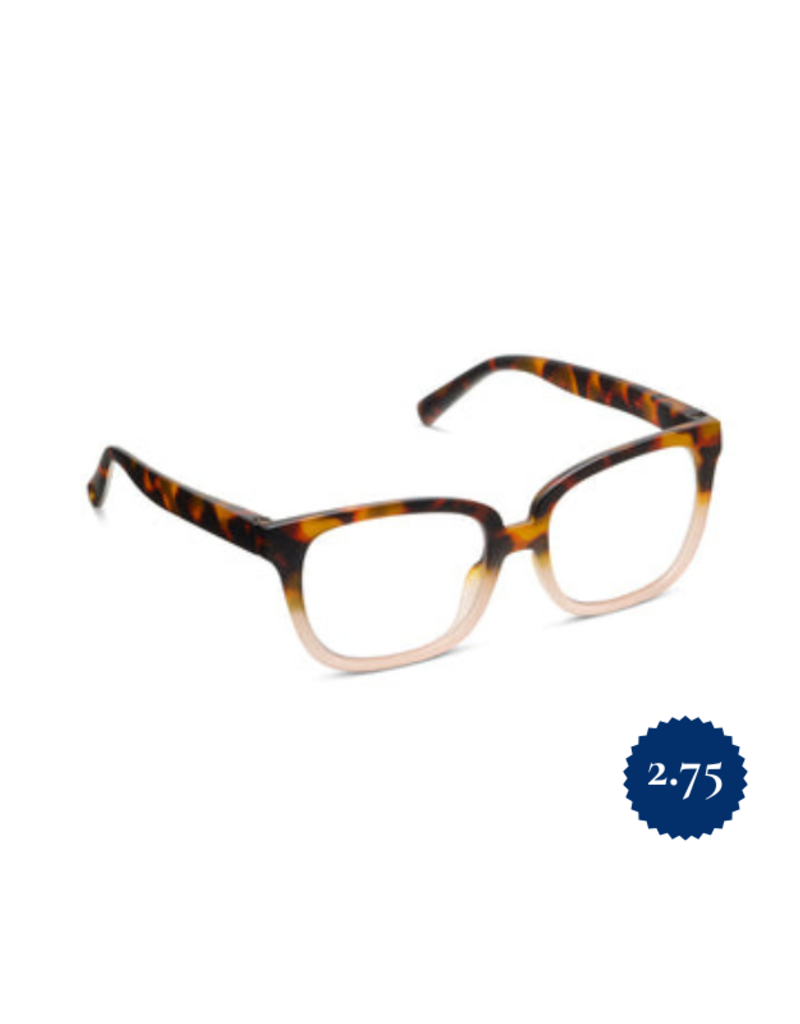 Peepers Peepers Readers Athens Tortoise Blush 2.75