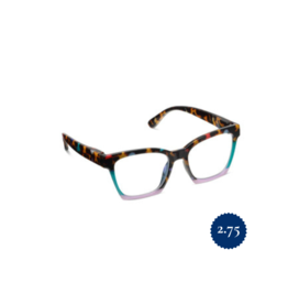 Peepers Peepers Readers  Birdie Peepfetti Tortoise Colourblock 2.75