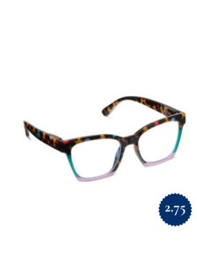 Peepers Peepers Readers  Birdie Peepfetti Tortoise Colourblock 2.75