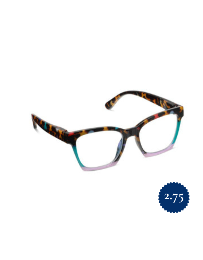 Peepers Peepers Readers  Birdie Peepfetti Tortoise Colourblock 2.75