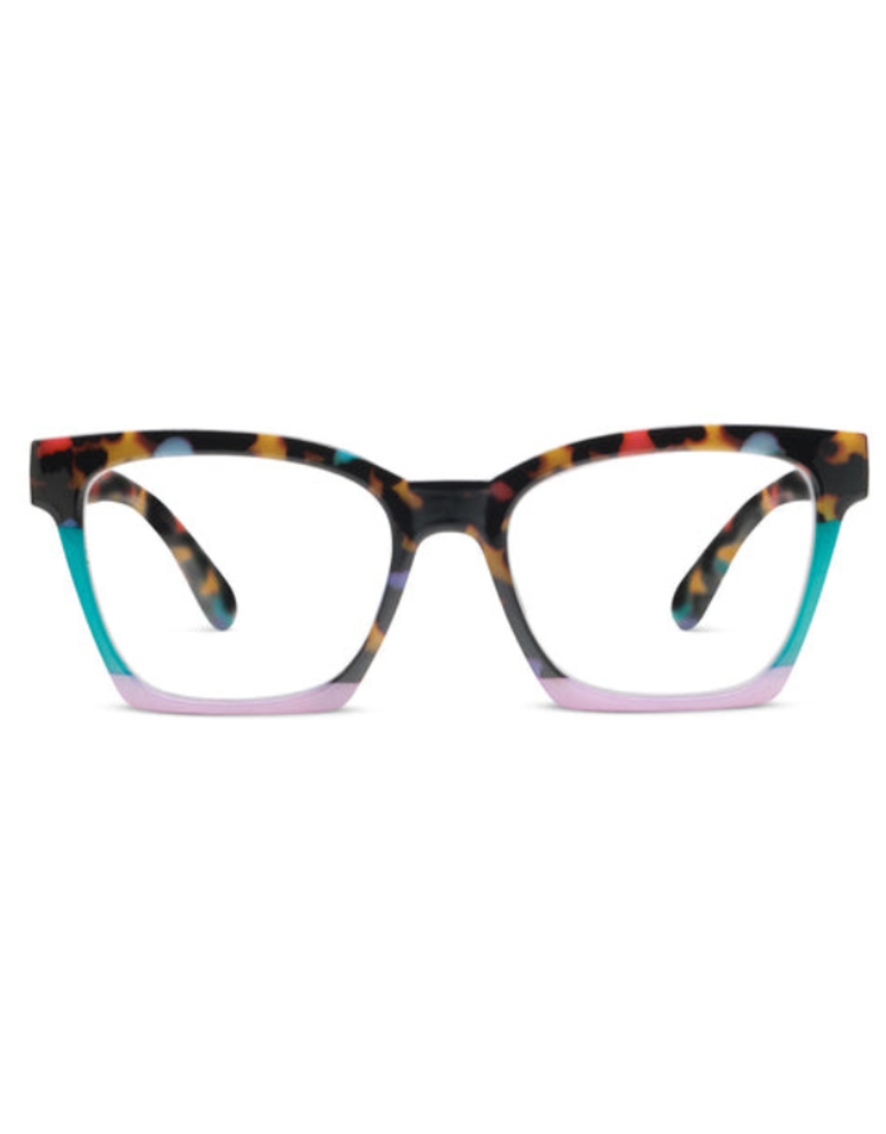 Peepers Peepers Readers  Birdie Peepfetti Tortoise Colourblock 2.75