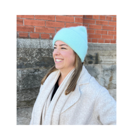 PNYC Zoey Angora Hat in Mint by PNYC