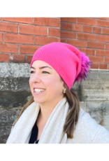PNYC Evelyn Beanie in Hot Pink by PNYC