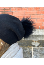 PNYC Evelyn Beanie in Black by PNYC