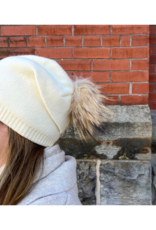 PNYC Evelyn Beanie in Creme by PNYC