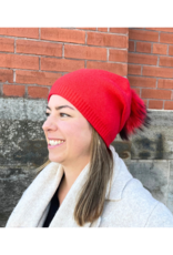 PNYC Evelyn Beanie in Red by PNYC