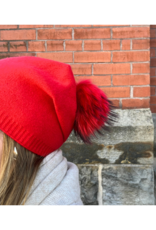 PNYC Evelyn Beanie in Red by PNYC