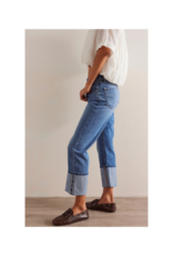 Free People Slim Shade Selvedge Jean in True Blue by Free People