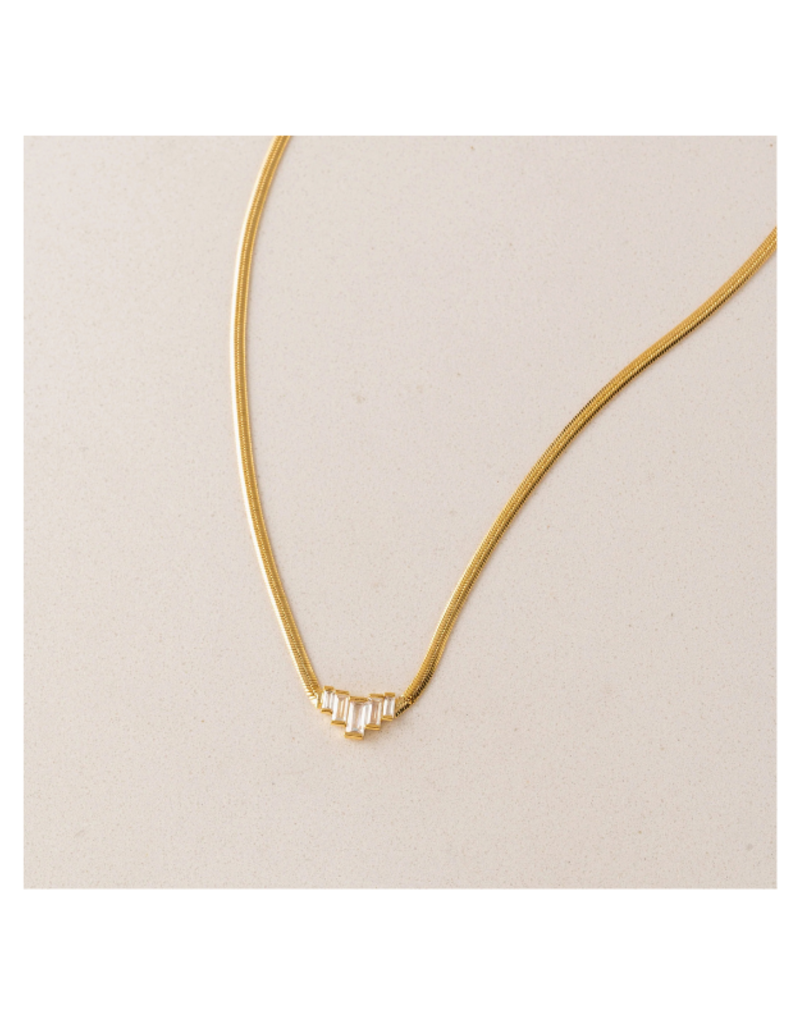 Lover's Tempo Clarice Necklace in Gold by Lover's Tempo