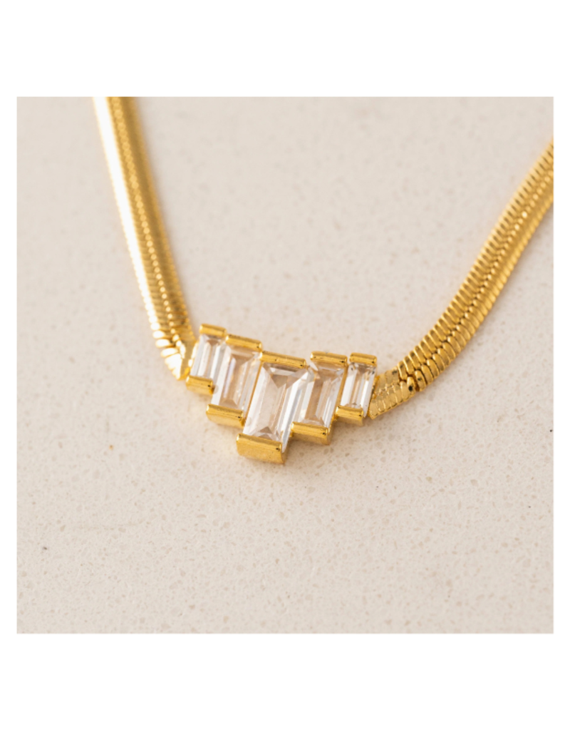 Lover's Tempo Clarice Necklace in Gold by Lover's Tempo