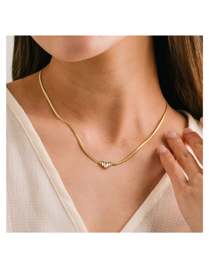 Lover's Tempo Clarice Necklace in Gold by Lover's Tempo