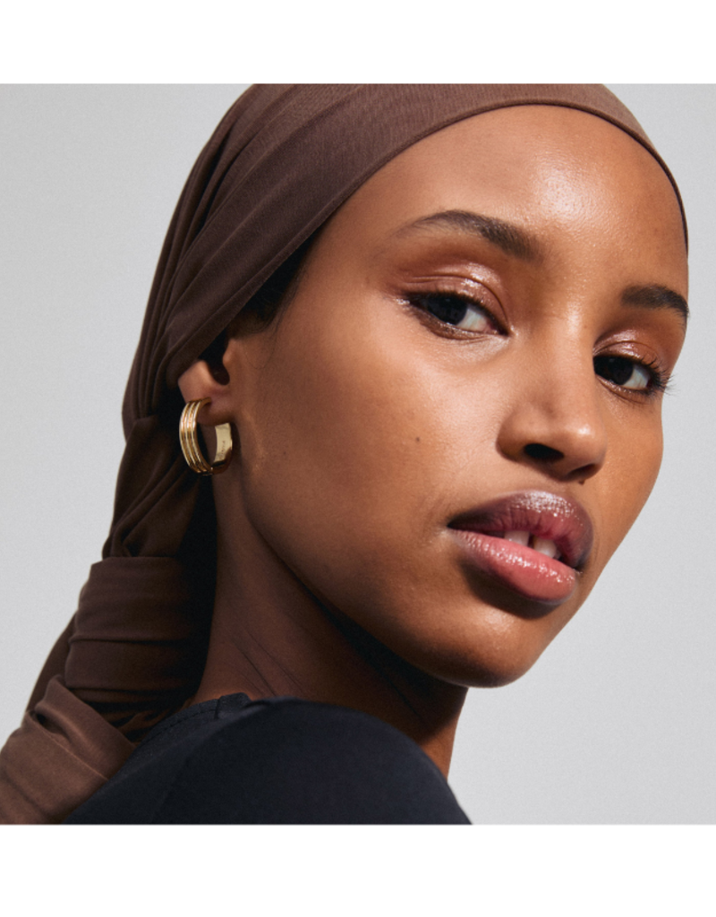PILGRIM Bennett Gold Hoop Earrings by Pilgrim