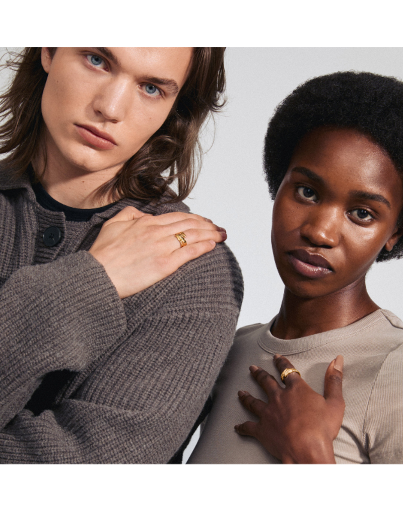 PILGRIM Elissa Ring in Gold by Pilgrim