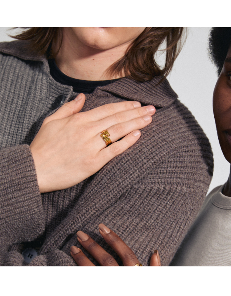 PILGRIM Elissa Ring in Gold by Pilgrim