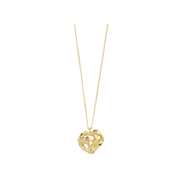 PILGRIM Believe Necklace Chain with Pendant in Gold by Pilgrim