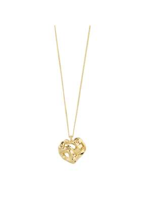 PILGRIM Believe Necklace Chain with Pendant in Gold by Pilgrim