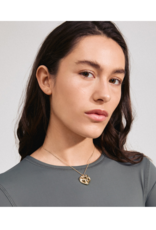 PILGRIM Believe Necklace Chain with Pendant in Gold by Pilgrim