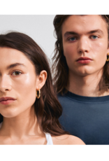 PILGRIM Believe Hoops Earrings in Gold Classic by Pilgrim