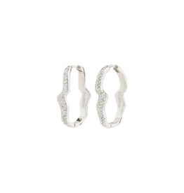 PILGRIM Connect Earring in Silver by Pilgrim
