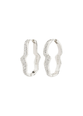 PILGRIM Connect Earring in Silver by Pilgrim