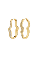 PILGRIM Connect Earring in Gold by Pilgrim