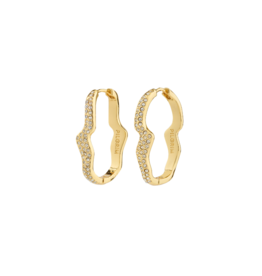 PILGRIM Connect Earring in Gold by Pilgrim