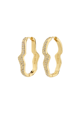 PILGRIM Connect Earring in Gold by Pilgrim