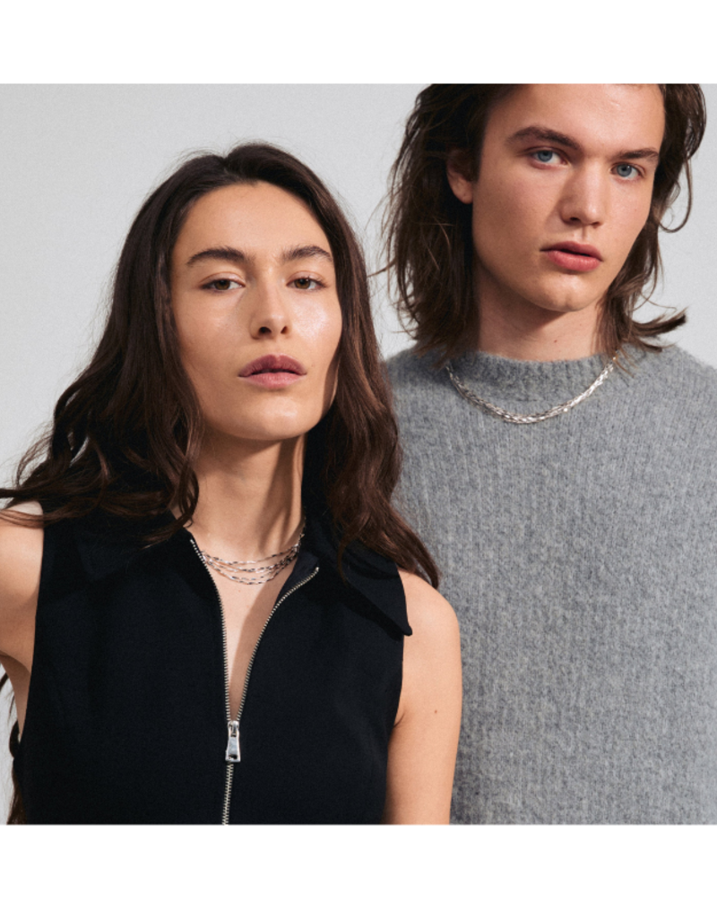 PILGRIM Connect Necklace in Silver by Pilgrim