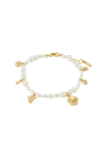 PILGRIM Intent Pearl & Gold Bracelet by Pilgrim