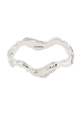 PILGRIM Feel Bracelet Bangle Silver by Pilgrim