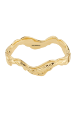 PILGRIM Feel Bracelet Bangle Gold by Pilgrim