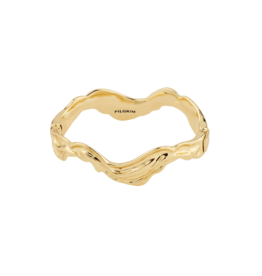 PILGRIM Feel Bracelet Bangle Gold by Pilgrim