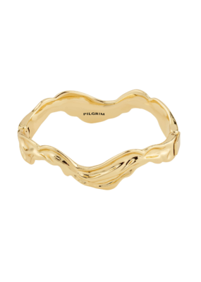 PILGRIM Feel Bracelet Bangle Gold by Pilgrim
