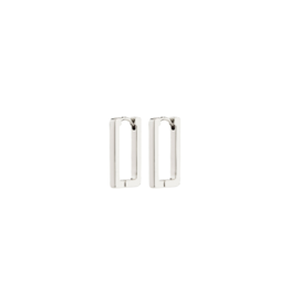 PILGRIM Feel Earrings in Silver by Pilgrim