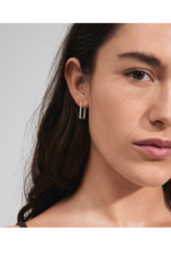 PILGRIM Feel Earrings in Silver by Pilgrim