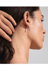 PILGRIM Feel Earrings in Silver by Pilgrim
