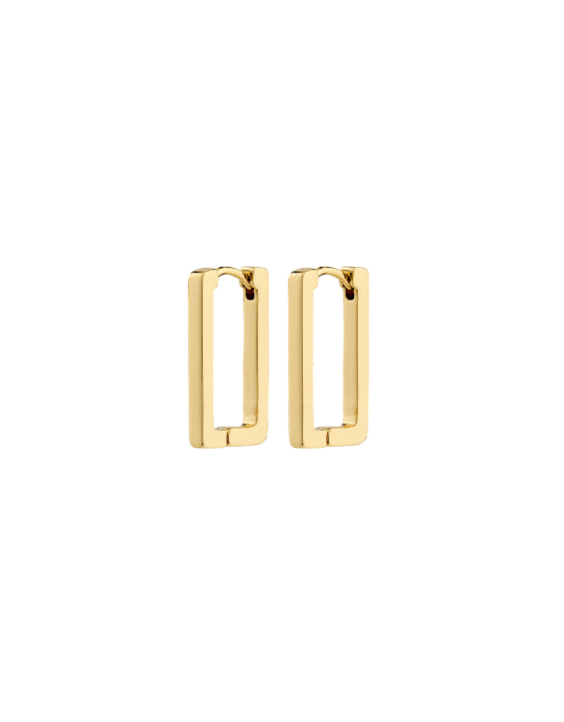 PILGRIM Feel Earrings in Gold by Pilgrim