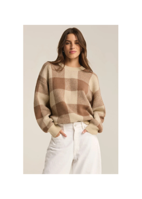 Z Supply LAST ONE - M - Check You Later Sweater in Campfire by Z Supply
