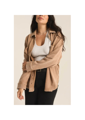 Z Supply LAST ONE - S - All Day Knit Jacket in Campfire by Z Supply
