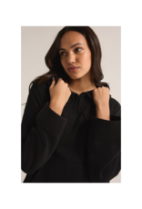 Z Supply Lift Off Hoodie in Black by Z Supply